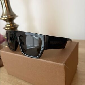 Burberry Glossy Black Sunglasses